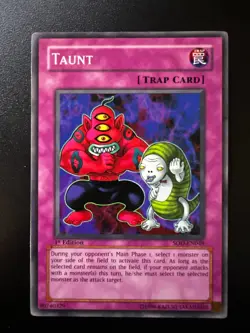 Taunt SOD-EN049 Common 1st Edition Near Mint Yugioh - Image 1