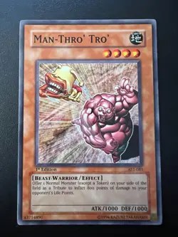 Man-Thro' Tro' AST-081 Common 1st Edition Near Mint Yugioh - Image 1