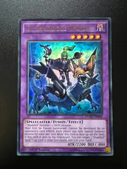El Shaddoll Winda DUEA-EN048 Ultra Rare 1st Edition Near Mint Yugioh - Image 1