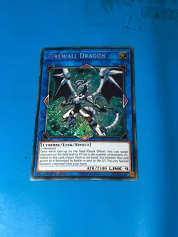YUGIOH Secret Rare Firewall Dragon MP18-EN062 1st Edition - Image 1