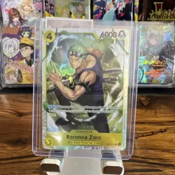 Bandai One Piece CCG Two Legends Roronoa Zoro OP15-113 SR Holo Alt Art EN - Image 1