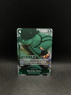 Roronoa Zoro EB02-019 (Winner Pack 2025 Vol. 3) One Piece Promotion Cards Foil R - Image 1