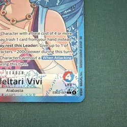 Bandai One Piece Nefeltari Vivi EB03-001 Alt Art Leader ⭐⭐⭐⭐⭐ - Image 2
