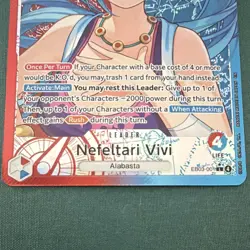 Bandai One Piece Nefeltari Vivi EB03-001 Alt Art Leader ⭐⭐⭐⭐⭐ - Image 3