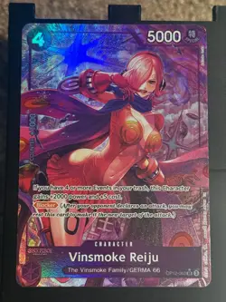 One Piece CCG Vinsmoke Reiju OP12-063 SR* Alt Art - Image 1