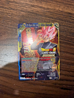 SS Rose Goku Black Divine Prosperity JUDGE STAMP Foil Dragon Ball Super Card NM - Image 2