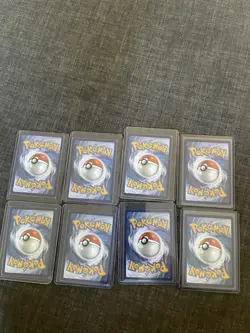 Pokemon TCG Paldean Fates 8-Card Holo Full Art Lot Acerola's Mischief ex - Image 2
