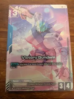 Gundam Card Game- Victory Gundam (LR+) - Phantom Aria (GD04) English NM - Image 2