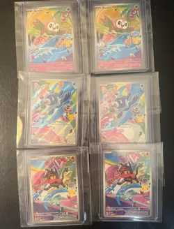 Pokemon TCG First Partner Illustration Collection 27x card lot (2 complete sets) - Image 3