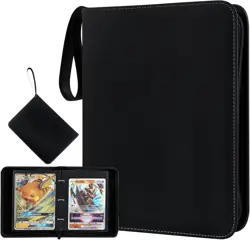 Jumbo Card Binder for Pokemon Jumbo Cards iofeiwak® Oversized 2 Pockets Card ... - Image 1