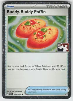 GGC - 6 Buddy-Buddy Poffin 144/162 Uncommon Prize Pack Series Cards - Image 1