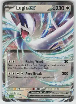 UR - 02 Holo Lugia ex 017/034 Classic Collection Trading Card Game Classic - Image 1