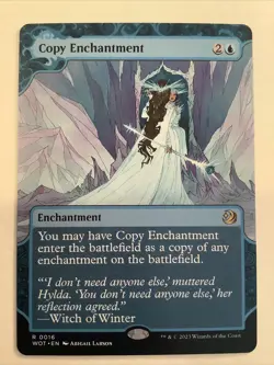 MTG WOT: Copy Enchantment (Enchantment) Extended Art 0016 - Image 1