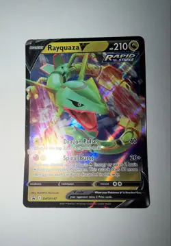 Rayquaza V SWSH147 SWSH: Sword & Shield Promo Cards Holo - Image 1