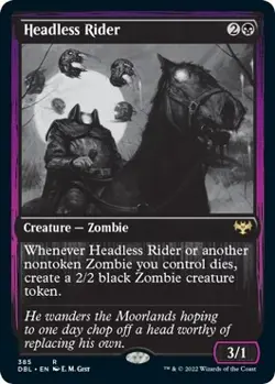 Headless Rider - 385 / English / Near Mint MTG - Image 1