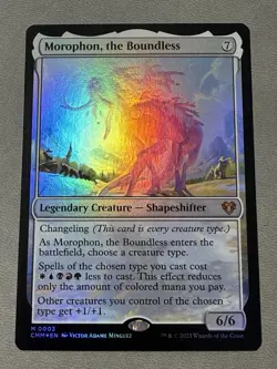 MTG Morophon, the Boundless - Foil Commander Masters NM - Image 1