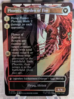 Magic The Gathering x Final Fantasy Joshua, Phoenix's Dominant (Borderless) Foil - Image 2