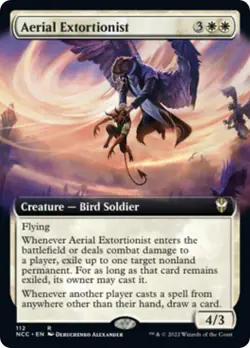 Aerial Extortionist (Extended Art) - 112 / English / Near Mint MTG - Image 1