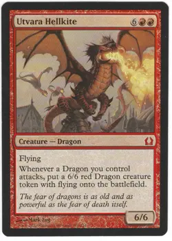 MTG Utvara Hellkite Return to Ravnica NM - Image 1