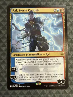 MTG Ral, Storm Conduit #211/264 Rare *The List Reprints (LIST) - Image 2
