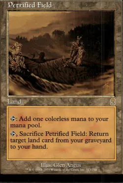 MTG Petrified Field 323 LP Magic The Gathering btc6 - Image 1