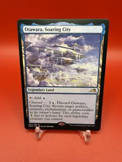 MTG Otawara, Soaring City 271/302 Kamigawa Neon Dynasty NM - Image 1