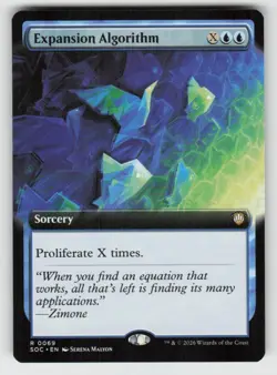 GGC-11 Expansion Algorithm (Extended Art) 69 Commander: Secrets of Strixhaven NM - Image 1