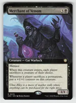 GGC-11 Merchant of Venom (Extended Art) 76 Commander: Secrets of Strixhaven NM - Image 1