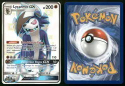 Lycanroc GX SV66/SV94 Hidden Fates Shiny Vault HIF Rare Shiny GX Pokemon NM - Image 3