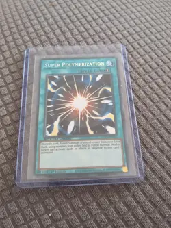 Super Polymerization SGX3-ENA17 Secret Rare 1st Ed Yugioh Speed Duel - Image 1