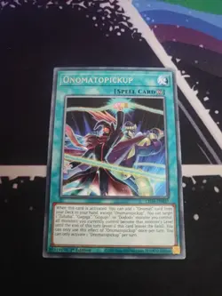 Yugioh - Onomatopickup (Rare) (Unlimited) - LED6-EN037 P - Image 1