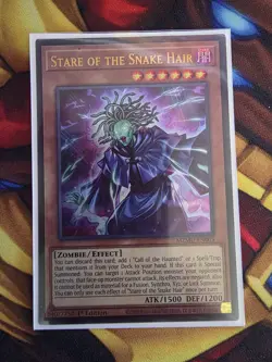 Stare of the Snake Hair MZMU-EN003 Maze of Muertos 1st Edition - Image 1