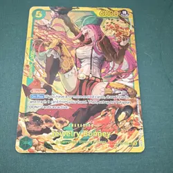 Bandai One Piece CCG Jewelry Bonney OP12-118 SEC Alt Art Holo EN 6000 - Image 4