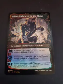 MTG Arlinn Kord Arlinn, Embraced by the Moon - Foil - Showcase,NM INR - Image 2