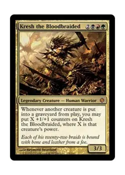 Magic the Gathering, Shards of Alara: Kresh the Bloodbraided - Image 1
