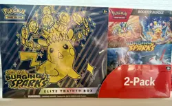 Pokemon Surging Sparks Elite Trainer Box/Booster Bundle Costco 2-Pack - Lot of 2 - Image 3