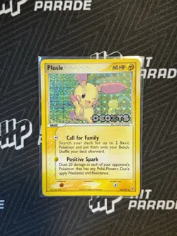 Pokemon TCG - Ex Deoxys - Plusle 44/107 - Reverse Holo Stamped NM/LP - Image 1