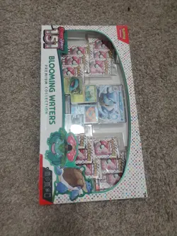 Pokemon TCG Scarlet & Violet 151 Blooming Waters Premium Collection Box - Image 1