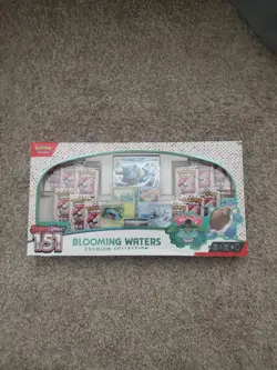 Pokemon TCG Scarlet & Violet 151 Blooming Waters Premium Collection Box - Image 3