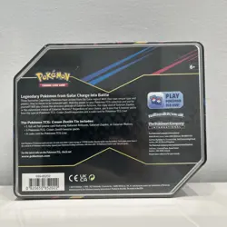 Pokemon TCG: Crown Zenith Tin Galarian Zapdos New-Factory Sealed - Image 2