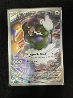 Pokemon TCG White Flare Tornadus Pokemon Center Promo - Image 1