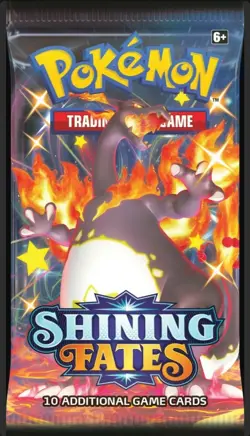 POKEMON TCG: SHINING FATES 1 Booster Pack SEALED - In Hand - Image 1