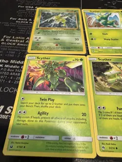 Scyther Pokemon Collection Scyther 26 First edition Fossil Scyther 4 And More Nm - Image 5