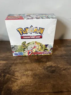 Pokemon Scarlet and Violet Sealed Booster Box - Last one - Image 1