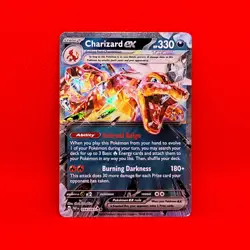 Charizard EX 54/091 Scarlet & Violet Paldean Fates SV Pokemon TCG Ultra Rare NM - Image 1