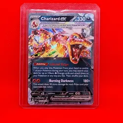 Charizard EX 54/091 Scarlet & Violet Paldean Fates SV Pokemon TCG Ultra Rare NM - Image 3