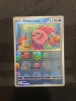 Alomomola - (Master Ball Pattern) 024/086 Sv11w: Black Bolt Holo English Pokemon - Image 1