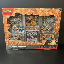 Pokemon Charizard ex Premium Collection Box SEALED A (DMG) 250010 820650873232 - Image 1