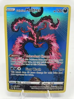 Pokemon TCG Galarian Moltres SWSH284 Sword Shield Black Star Promo Holo NM - Image 1