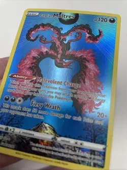 Pokemon TCG Galarian Moltres SWSH284 Sword Shield Black Star Promo Holo NM - Image 3